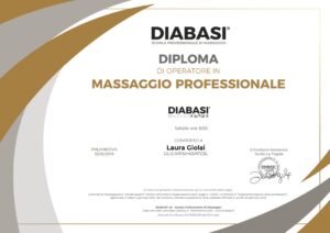 Diploma di Operatore in massaggio professionale